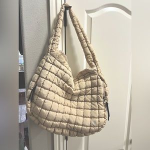 Free People carry all quilted bag - used once
